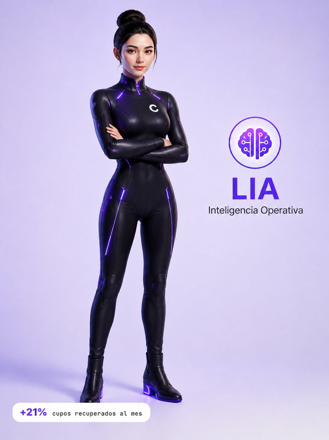 LIA — cerebro operacional IA para clínicas